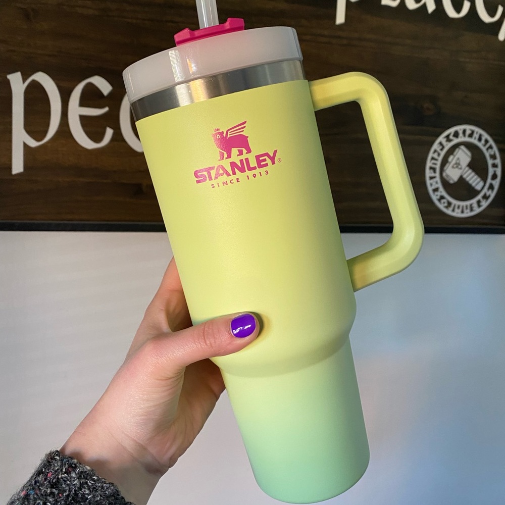 Brand New Stanley Tumbler 40oz Quencher - Citron Mix